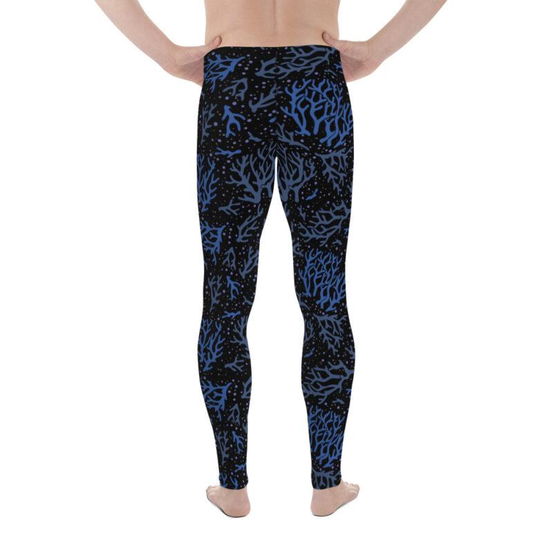 Coral Blue Leggings for men