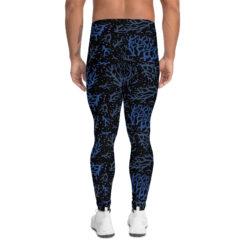 Coral Blue Leggings for men