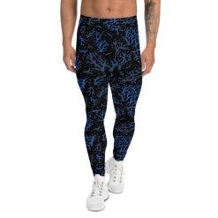 Coral Blue Leggings for men