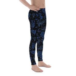 Coral Blue Leggings for men