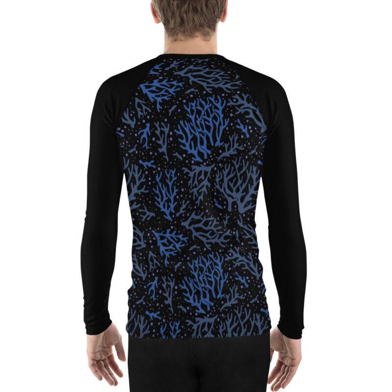 Rash guard coral for men