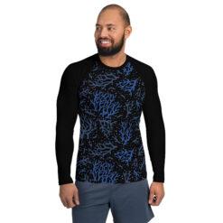 Rash guard coral for men