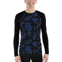 Rash guard coral for men