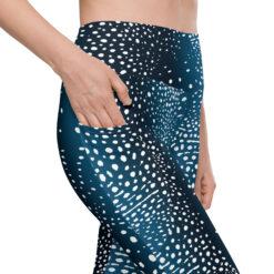 Whale Shark Leggings with pockets