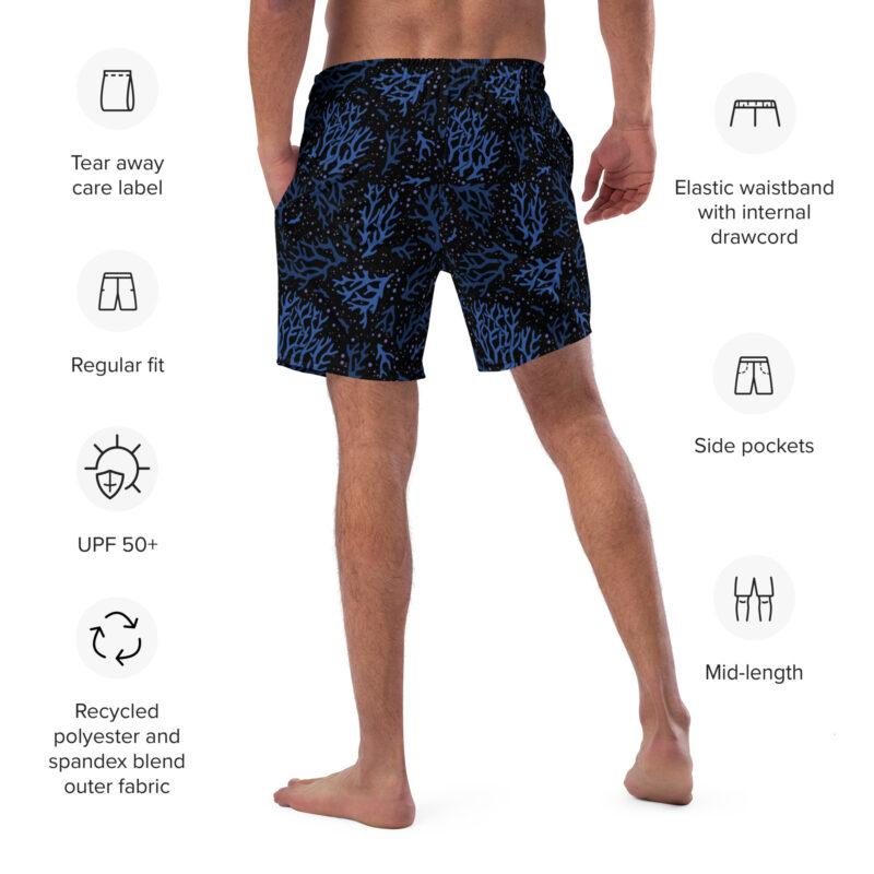 Coral swim boxers for scuba divers